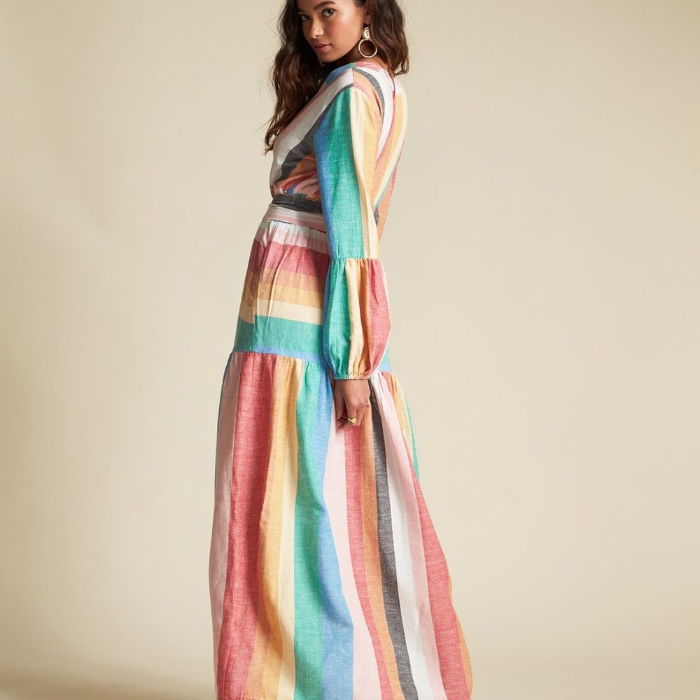 Billabong X Sincerely Jules mix it up Maxi Dress - Picture 12 of 16